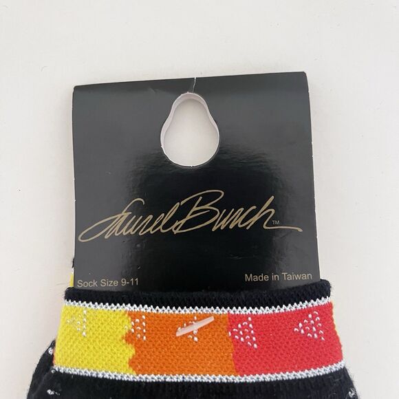 Laurel Burch Socks Black Mystic Moon Stars Trees Artist Sock Size 9-11 NEW - Picture 4 of 8